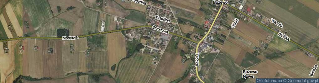 Zdjęcie satelitarne Jaśminowa ul.